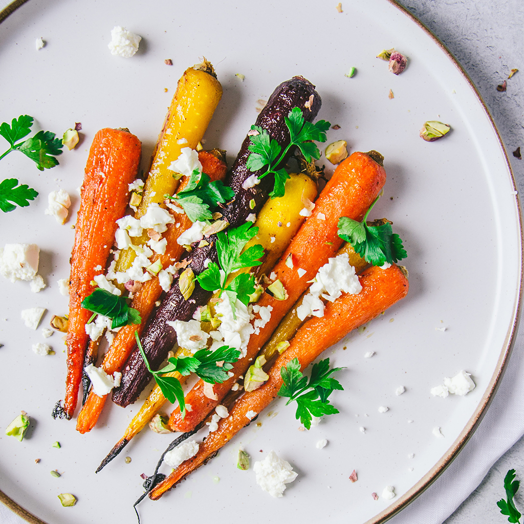 Carrot salad greta for the luteal phase